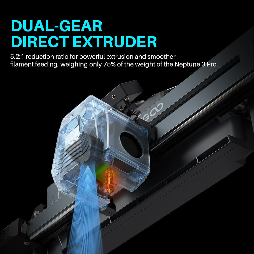 Assembled Extruder Kit for Neptune 4 Pro