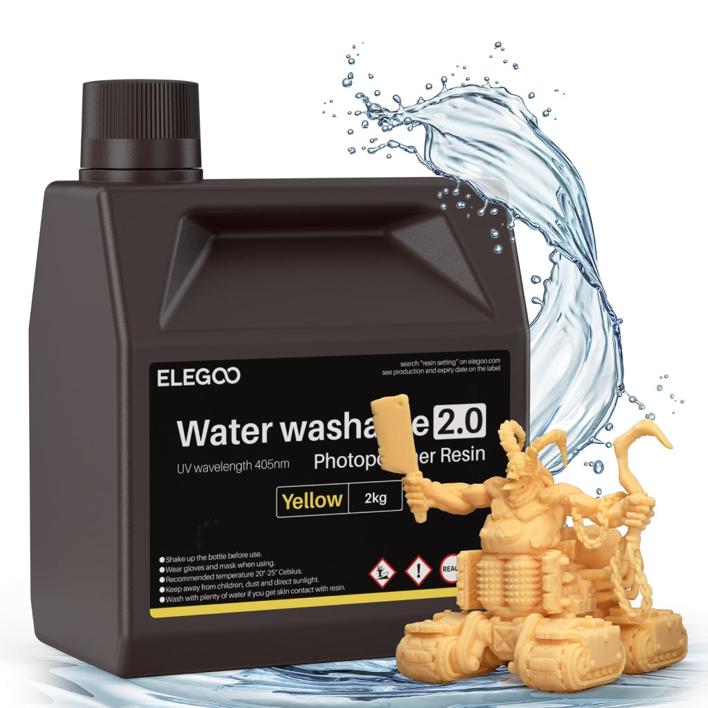 Water-washable Resin V2.0 Colored 1KG&2KG