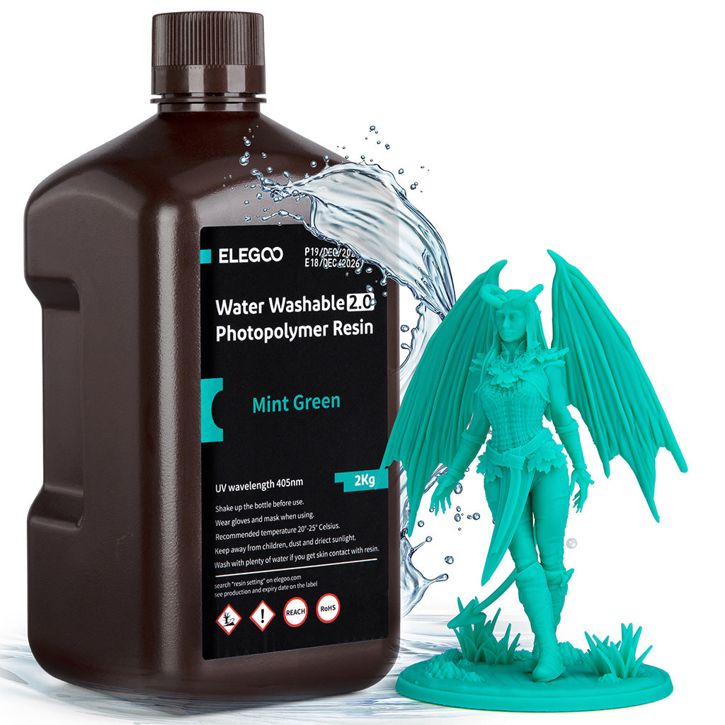 Water-washable Resin V2.0 Colored 1KG&2KG